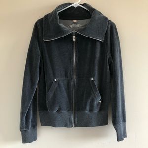 Michael Kors Velour Zipped Sweatshirt